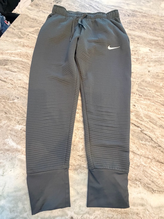 Nike Pants - Nike Dri-FIT Joggers Women’s Large Black Ribbed Athletic Sweatpants